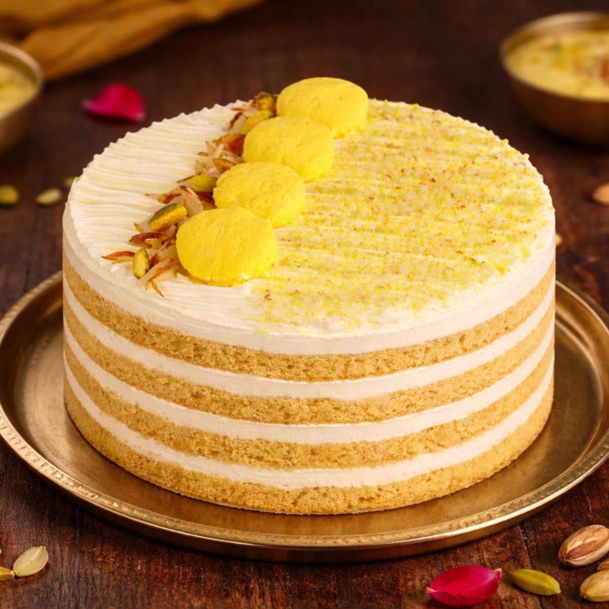 Rasmalai Bliss Cake