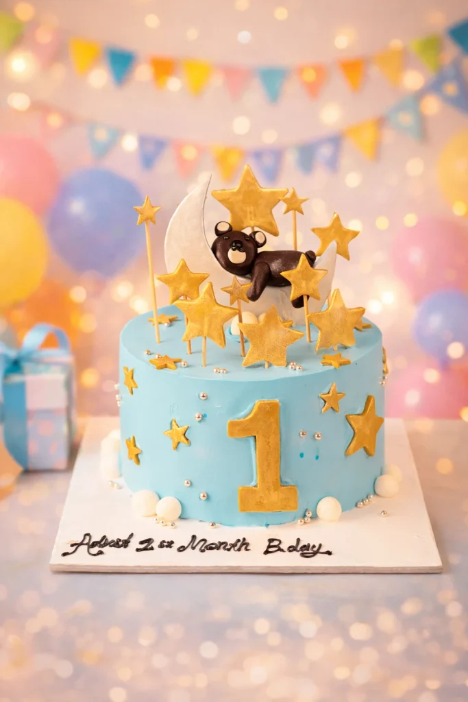 Twinkle Moon Cake