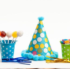 Birthday Caps Set