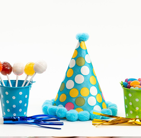 Birthday Caps Set